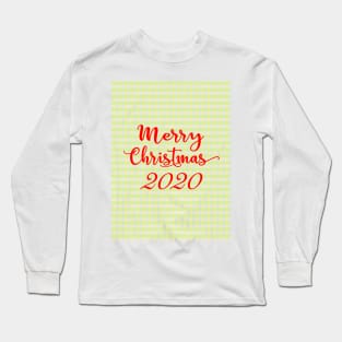 2020 Merry Christmas, Teacher Christmas Gift, Work Gift Long Sleeve T-Shirt